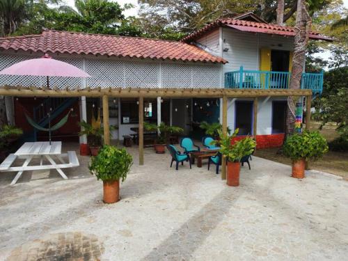 View, Casita Caribe en reserva natural, playa privada, kayaks, wifi, aire acondicionado in San Onofre