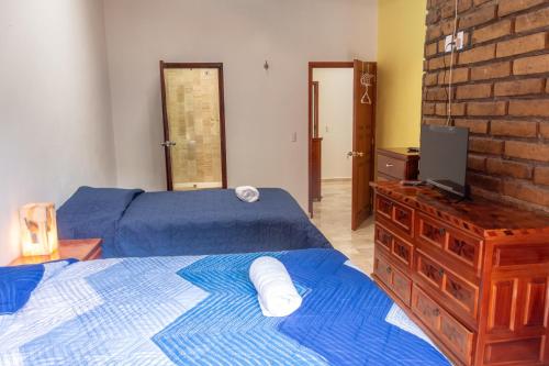 2 double beds