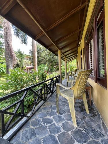 Balcony/terrace, Tiger Residency Resort in Chitwan