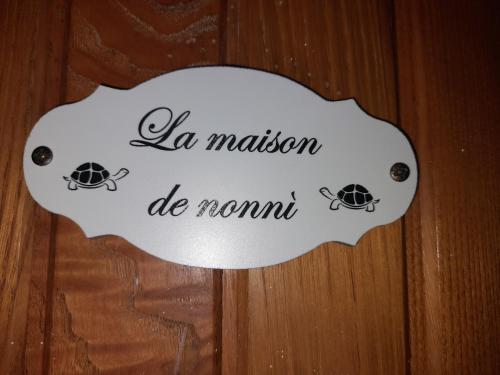 La maison de nonnì