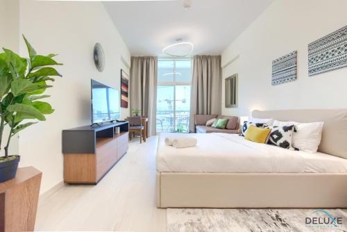 Perfect Studio Getaway Next to the Iconic Creek Harbour, Azizi Aliyah, Al Jaddaf, by Deluxe Holiday Homes, Dubaï (photo 6)