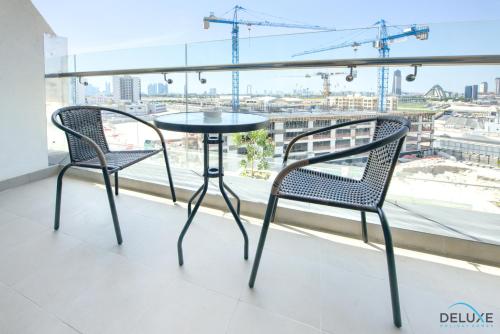 Perfect Studio Getaway Next to the Iconic Creek Harbour, Azizi Aliyah, Al Jaddaf, by Deluxe Holiday Homes, Dubaï (photo 4)