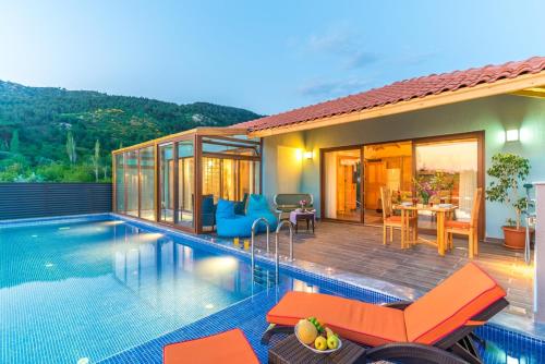 Villa My Heart Sauna and indoor heated pool - Accommodation - İslâmlar