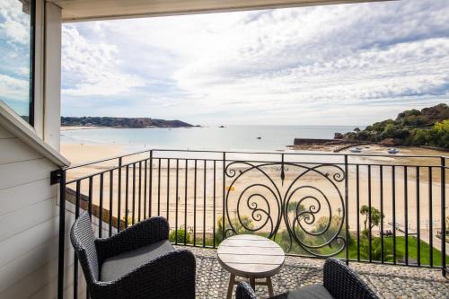 Terraza/balcón, St Brelade's Bay Hotel in Saint Brelade