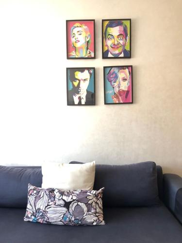 Spacious Apt with High-Speed WiFi & Parking - Center, Касабланка (фото 9)