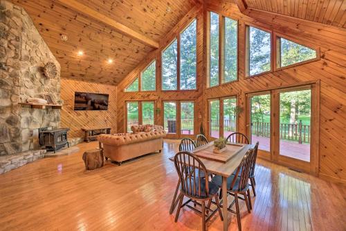 Majestic Caldwell Retreat with Wraparound Deck!