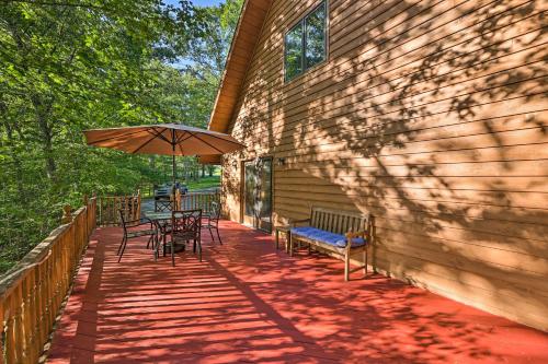 Majestic Caldwell Retreat with Wraparound Deck!