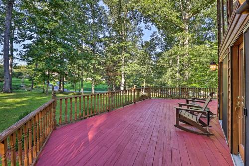 Majestic Caldwell Retreat with Wraparound Deck!