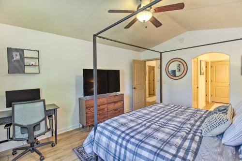 Lakeside Cabin with Game Room and Private Dock!