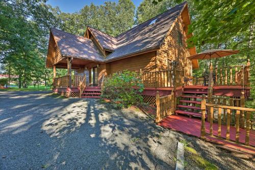 Majestic Caldwell Retreat with Wraparound Deck!