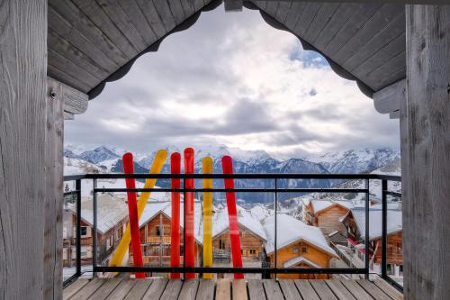 Erkély/terasz, PopAlp in L'Alpe d'Huez
