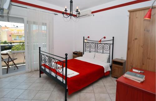 1 double bed