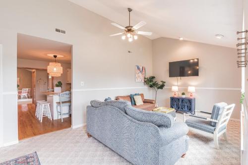 Serene single story, Grill, Fire Pit, fenced yard and Pet friendly stay in 美海角庭 (NJ)