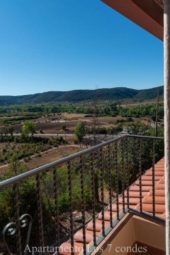 شرفة/ تراس, Alojamientos Rurales La Hoz in Beteta