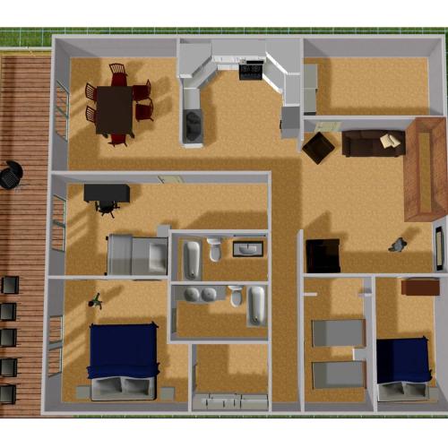 . Newly Remodeled spacious units, minutes from mountains, inlet, downtown and airport