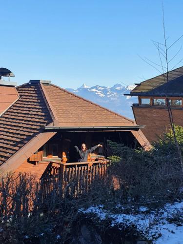 Viesnīcas āriene, Chalet Chalon in Thollon-les-Memises