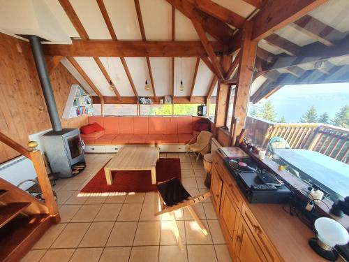 Balkons/terase, Chalet Chalon in Thollon-les-Memises