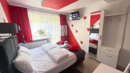 1 double bed