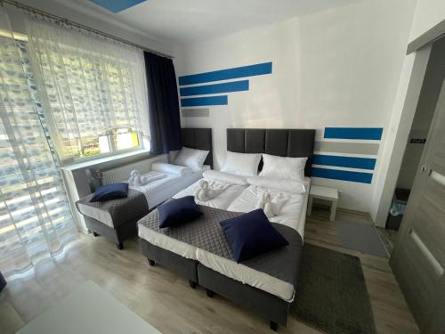 1 double bed