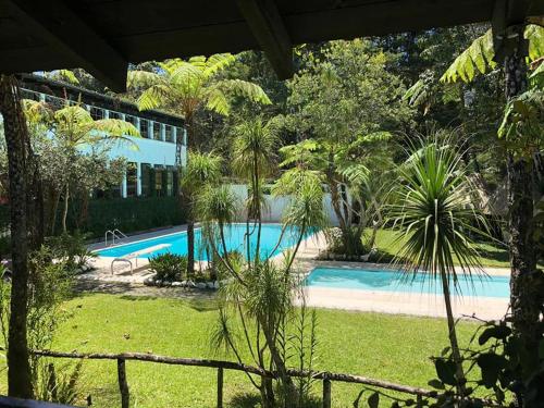 Úszómedence, Posada Montaña del Quetzal (Posada Montana del Quetzal) in Coban
