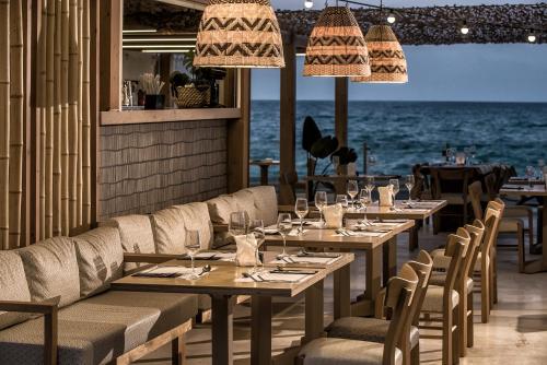 Restaurant, Enorme Maya Beach Hotel-Adults Only in Gouves