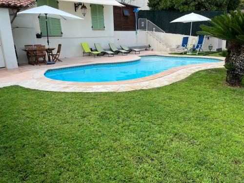 Villa Paradiso, logement avec piscine, Nice Nord, Nicea (zdjęcie 5)
