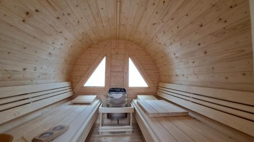 Sauna, B&B Talstation in Weberstedt