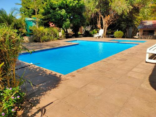 Swimming pool, Golden Days Lodge in Livingstone