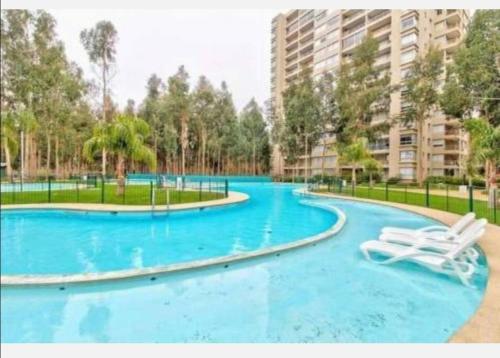 Espectacular departamento amoblado en Algarrobo Norte