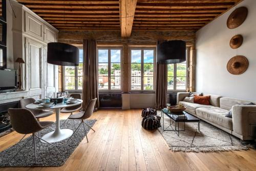 LE LOFT ETHNIC - avec jolie vue sur la Saône, Lyon (foto 6)