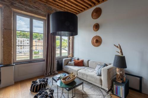 LE LOFT ETHNIC - avec jolie vue sur la Saône, Lyon (foto 8)