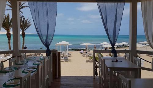 paplūdimys, Sea view houses, Praia de Chaves, Boa Vista, Cape Verde, FREE WI-FI in Rabil