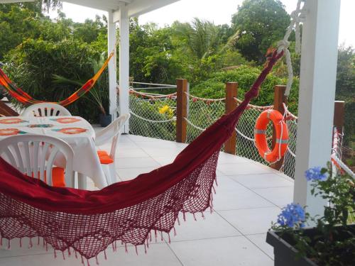 Balcony/terrace, Les jardins d'Emilie in Le Moule