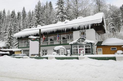 Alpenpension in Altaussee, Österreich