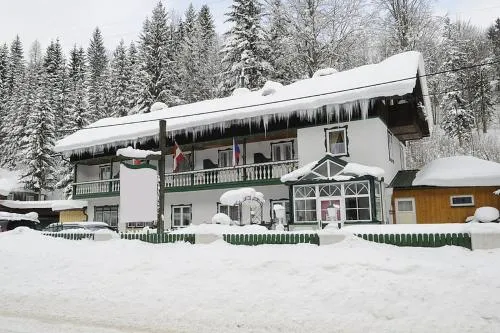 Alpenpension in Altaussee, Österreich