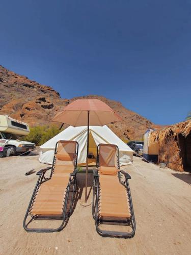 . El Burro baja camping