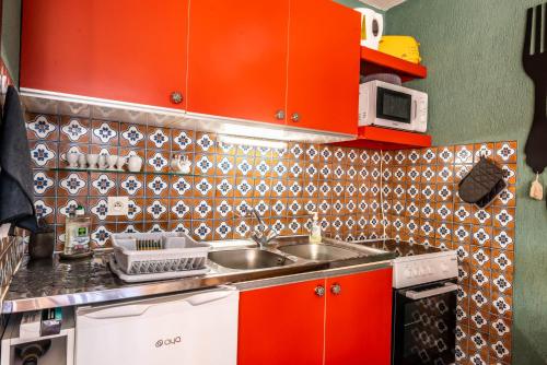 virtuve, Pied des pistes - Balcon - Chiens bienvenus in Le Biot