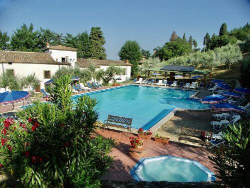 Villa Farmhouse with swimming pool in Chianti - Borselli