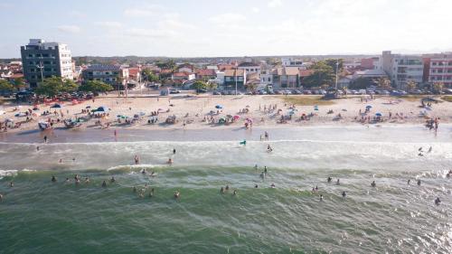 沙灘, ApartPousada Residencial dos Reis in 南聖弗蘭西斯科