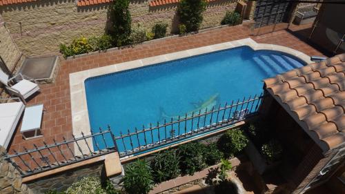 Peldbaseins, chalet relax luxury in Navas del Rey