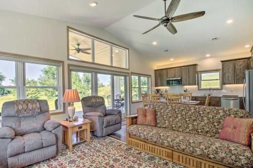 Lakefront Home with Kayaks By Alexandria and Ski Area!