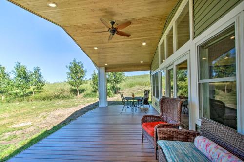 Lakefront Home with Kayaks By Alexandria and Ski Area!