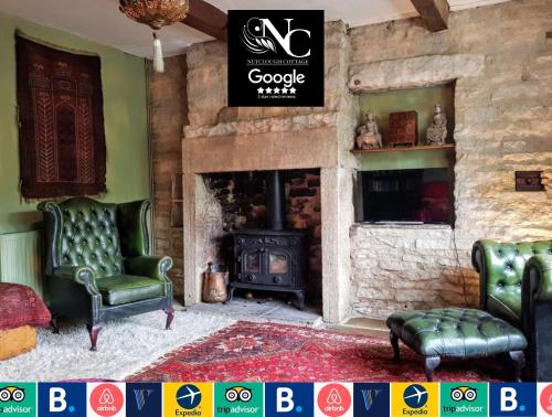 Nutclough Cottage - Log Fire and Valley View - Sleeps 2 - Apartment - Hebden Bridge