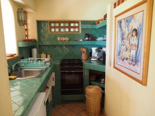 廚房, Quinta del Encanto in 拉克魯斯德華納卡克斯特萊