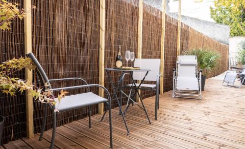 Le Cinq : Appartement Chic&Cosy, jardin privatif