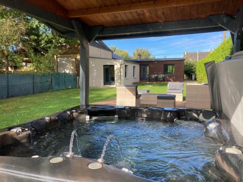 Cabane de pêcheurs avec spa au pied de l'étang - Location saisonnière - Hédé-Bazouges