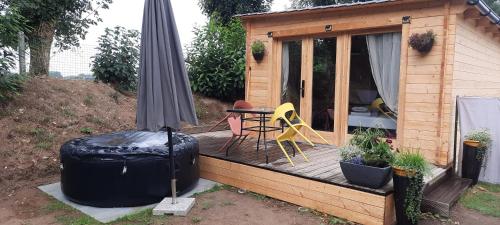 Chalet Studio 5kms Etretat in Villainville