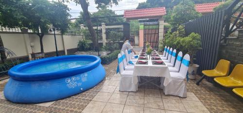 Swimming pool, Nha nghi Chau Gia Villa Vung Tau in Phuong 4