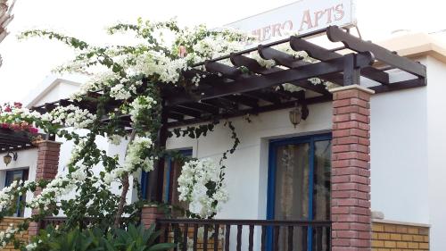 Entrance, Sun Camero Apartments in Pomos