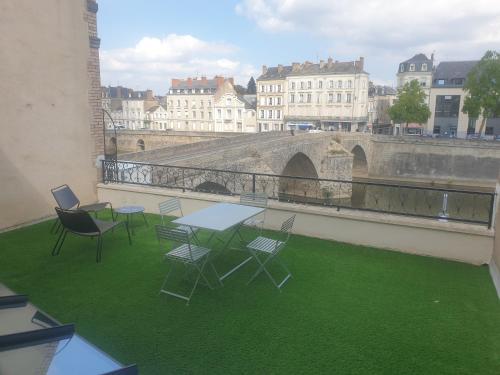 Appartement cosy face à la Mayenne - Location saisonnière - Laval